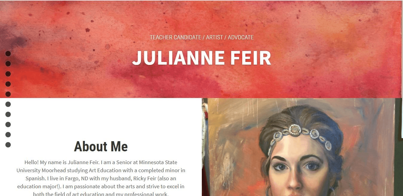 藝術畫廊網站範例 藝術畫廊網站範例